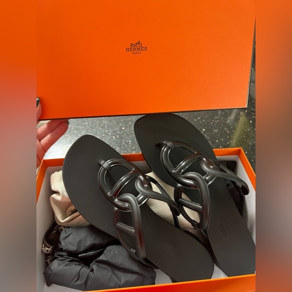 Hermes Shoes - Hermes Eregie Sandals— Size 38